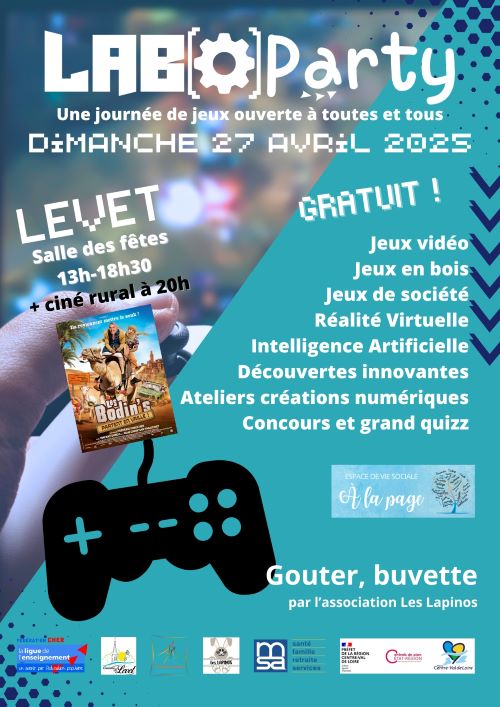 AFFICHE LABOParty Levet 27 04 25