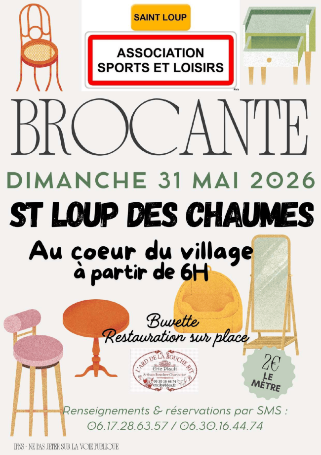 Affiche brocante 1