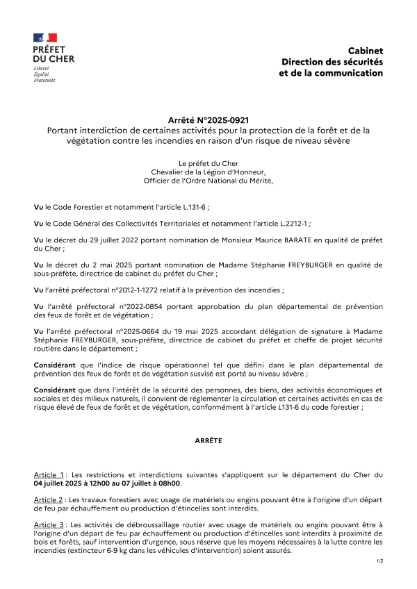 Arrêté 2025 0921 signé 1page