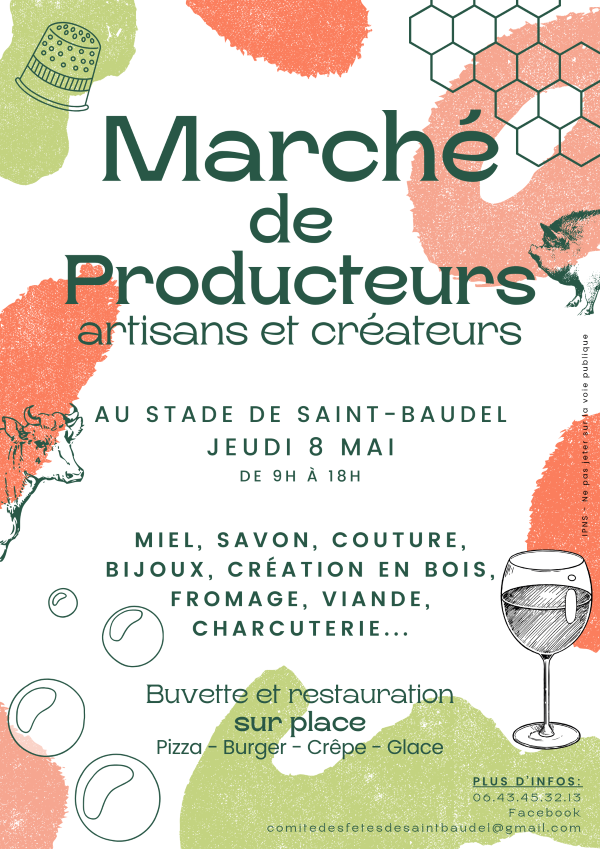 Marché de producteurs mai 2025