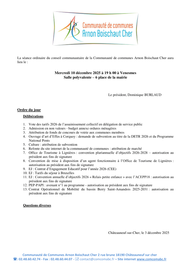 affichage OJ CC 10.12.2025 1