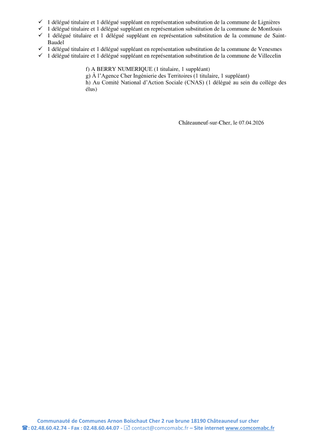 affichage OJ CC 14.04.2026 INSTALLATION CONSEIL COMMUNAUTAIRE 2